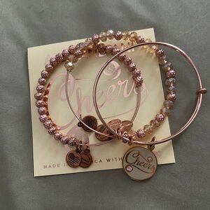 Alex and Ani Cheers Bangle Bracelet Set